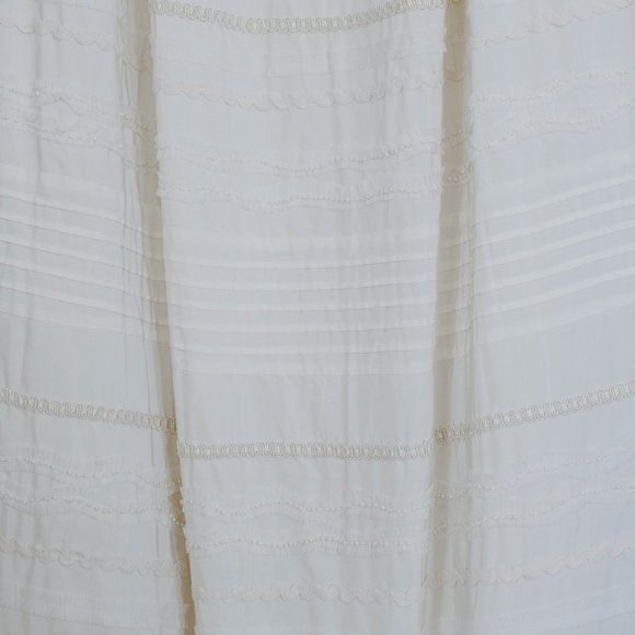 BHLDN, Bridal, Ivory, Skirt, Maxi, Ball Gown, Silk - Picture 7 of 10